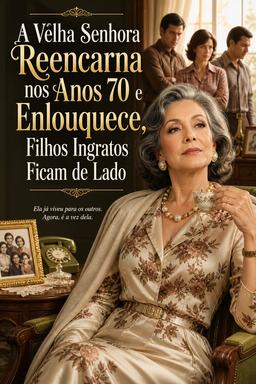 A Velha Senhora Reencarna nos Anos 70 e Enlouquece, Filhos Ingratos Ficam de Lado
