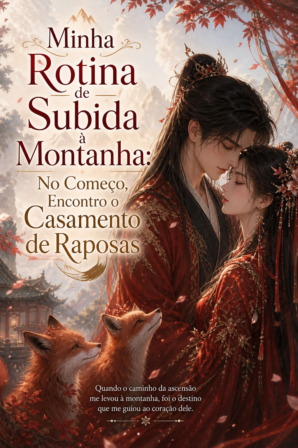 Minha Rotina de Subida à Montanha: No Começo, Encontro o Casamento de Raposas