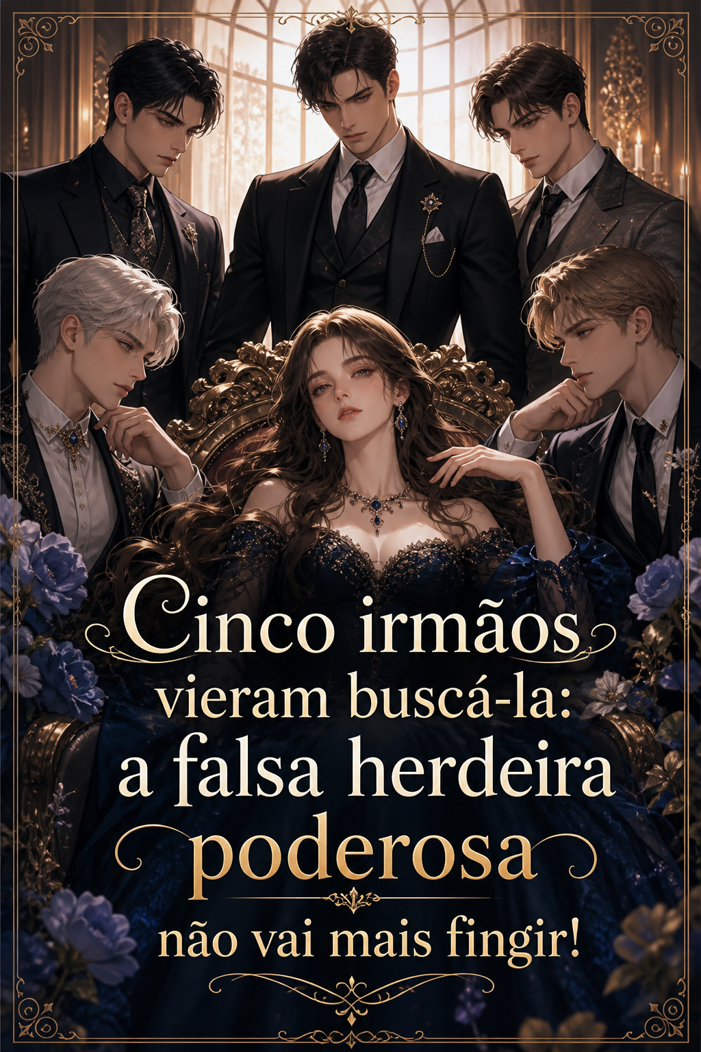 Cinco irmãos vieram buscá-la: a falsa herdeira poderosa não vai mais fingir!