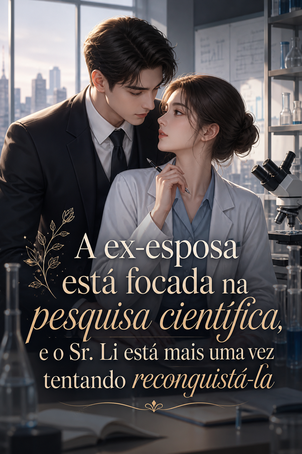 A ex-esposa está focada na pesquisa científica, e o Sr. Li está mais uma vez tentando reconquistá-la